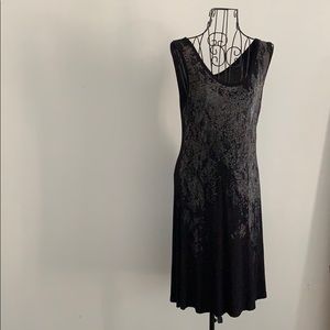 Calvin Klein Sleeveless Black Knit Dress